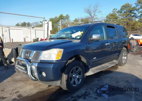 2007 Nissan Armada Le from USA, damaged, VIN 5N1AA08C07N713599